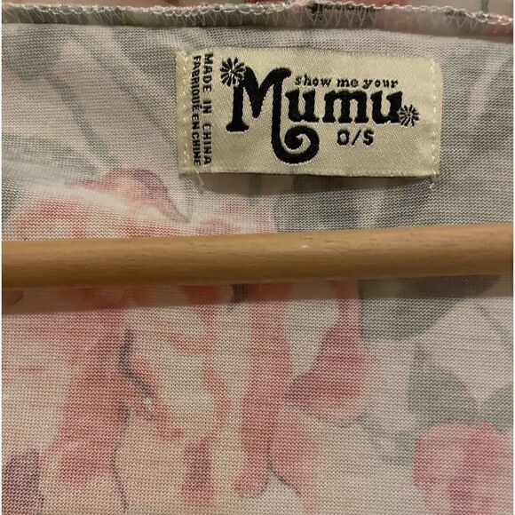 SHOW ME YOUR MUMU floral print robe one size O/S - Picture 4 of 4